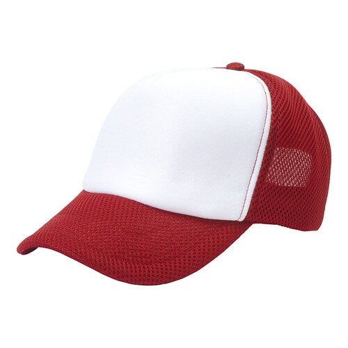 Aラッセルキャップ ワイン×ホワイト F