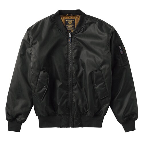 MA1タイプブルゾン ブラック LL