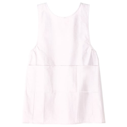 エプロン パープル L