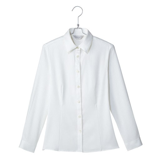 長袖ブラウス ホワイト 21