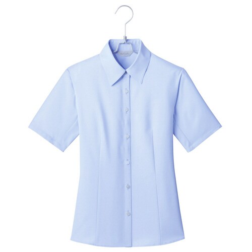 半袖ブラウス サックス 9