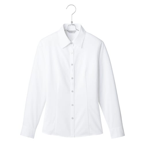 長袖ブラウス ホワイト 7