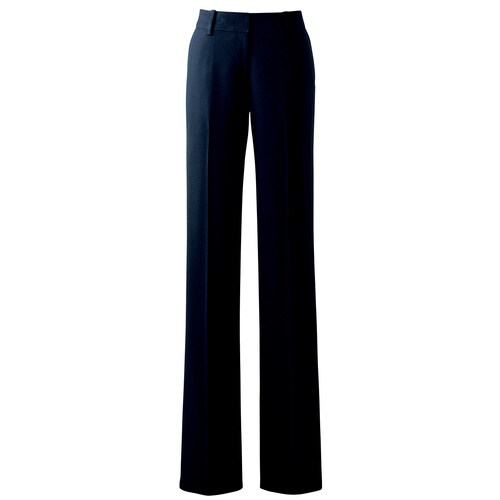 レディースストレートパンツ ネイビー 7