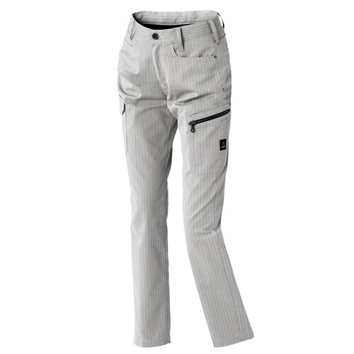 レディースカーゴパンツ シルバーグレー LL