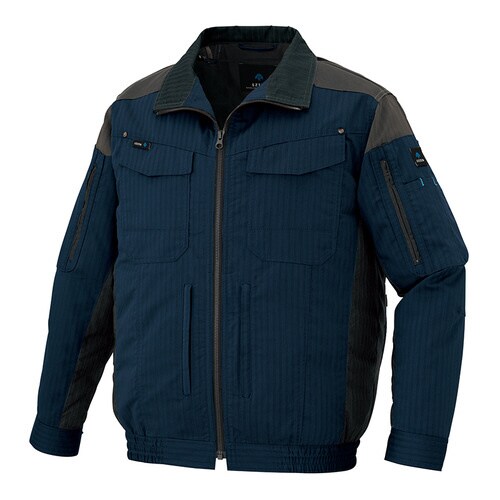 空調服 長袖ブルゾン ネイビー S