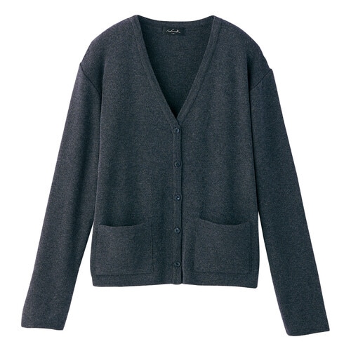 カーディガン チャコールグレー 11