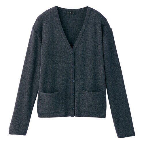 カーディガン チャコールグレー 13