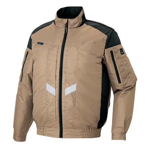 空調服 長袖ブルゾン カーキ 4L