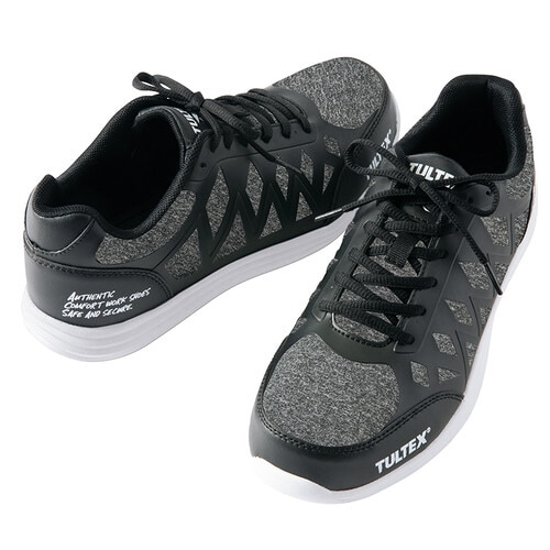 セーフティシューズ モクグレー 24