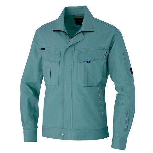 長袖ジャンパー ターコイズ M