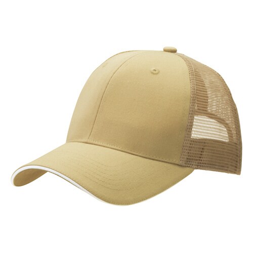 ツイルメッシュキャップ ベージュ F