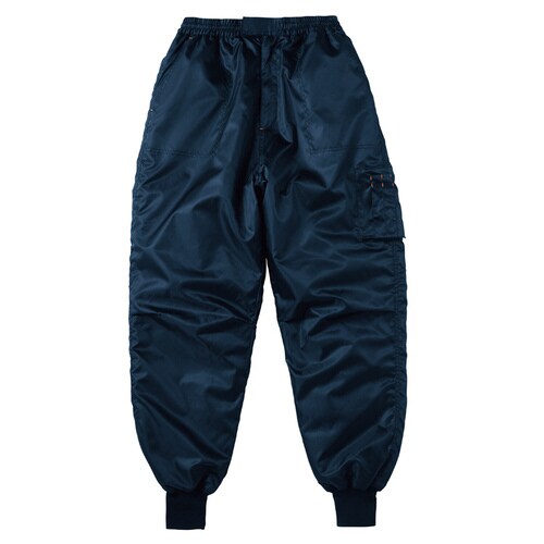 中綿パンツ ネイビー LL