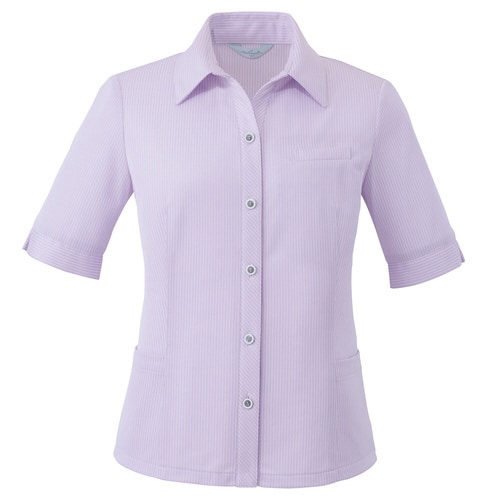 オーバーブラウス パープル 11