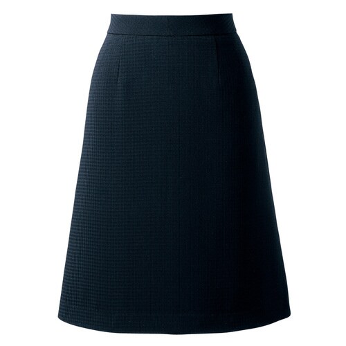 Aラインスカート ブラック 25