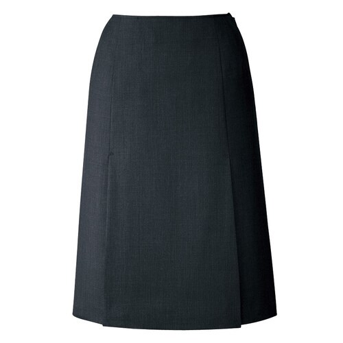 ボックスプリーツスカート チャコールグレー 23