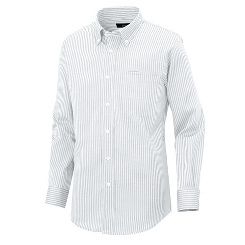 長袖BDシャツ(ヘリンボーン) ホワイト S