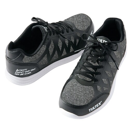 セーフティシューズ モクグレー 23.5