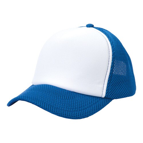 Aラッセルキャップ ロイヤルブルー×ホワイト F