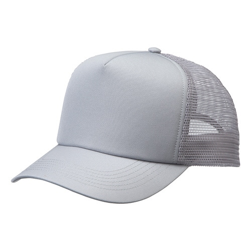 ユーティリティメッシュキャップ Sグレー×白 F
