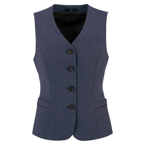 レディースベスト ブルーグレー 19