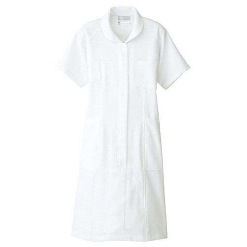 ストレッチワンピース ホワイト L