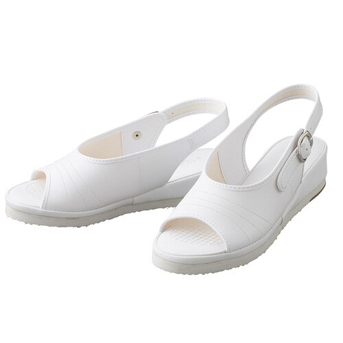 ナースサンダル ホワイト S