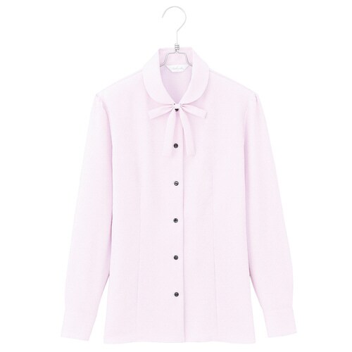 長袖ブラウス ピンク 17