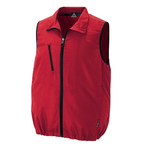 空調服 ベスト レッド LL