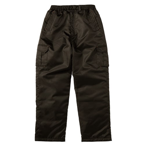 中綿パンツ ブラウン M