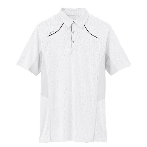 半袖ポロシャツ ホワイト 4L