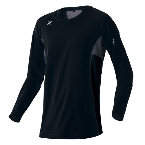 長袖Tシャツ ブラック 3L