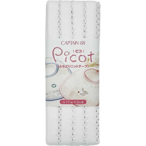 piCotふちどりニットテープ CP195#1