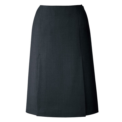 ボックスプリーツスカート チャコールグレー 17