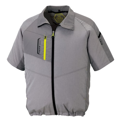 空調服 半袖ジャケット モクグレー 5L