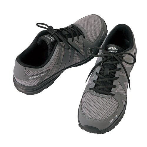 セーフティシューズ チャコールグレー 28