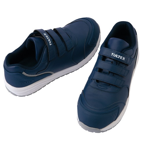 セーフティシューズ(マジック) ネイビー 25.5