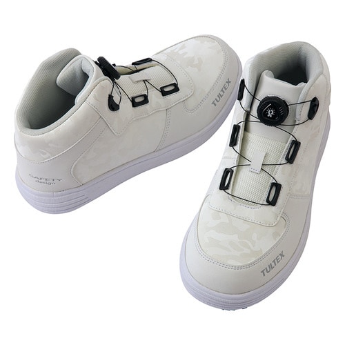 セーフティシューズ ホワイト 24.5