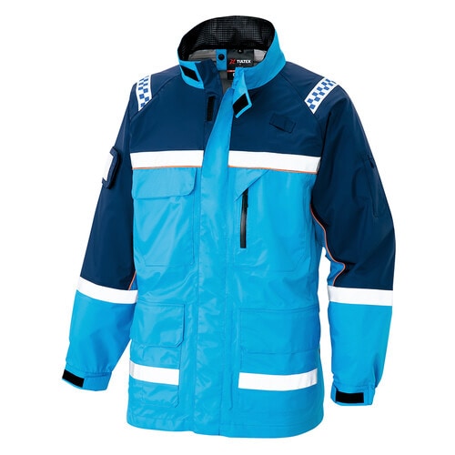 感染防止ジャケット ブルー M