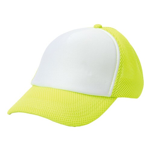 Aラッセルキャップ Fイエロー×ホワイト F