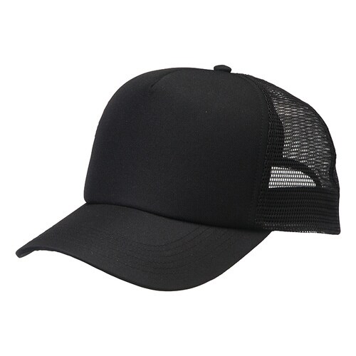 ユーティリティメッシュキャップ ブラック×白 F