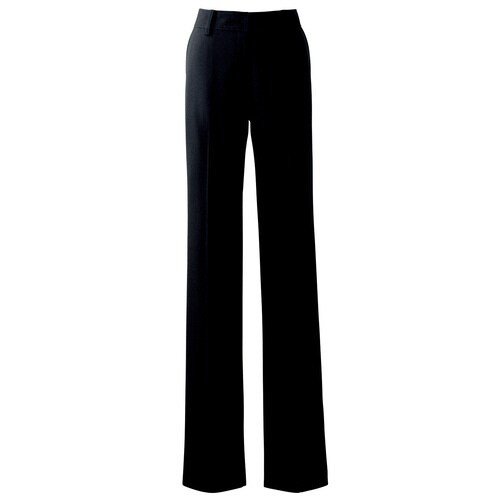 レディースストレートパンツ ブラック 17