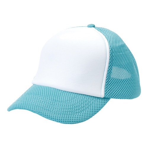 Aラッセルキャップ Lブルー×ホワイト F