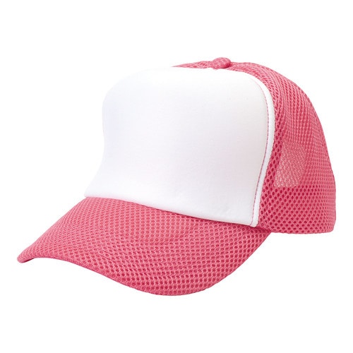 Aラッセルキャップ ピンク×ホワイト F