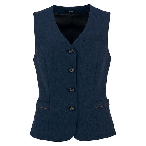 レディースベスト ネイビー 23