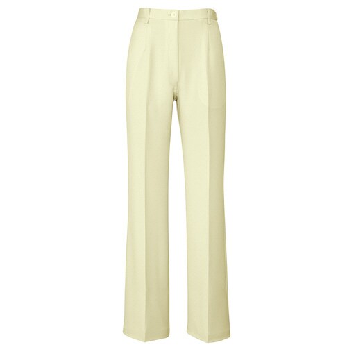 レディーススタイリッシュパンツ レモンイエロー M