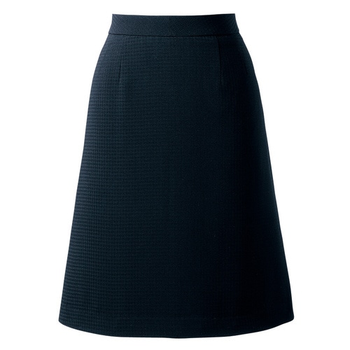 Aラインスカート ブラック 15