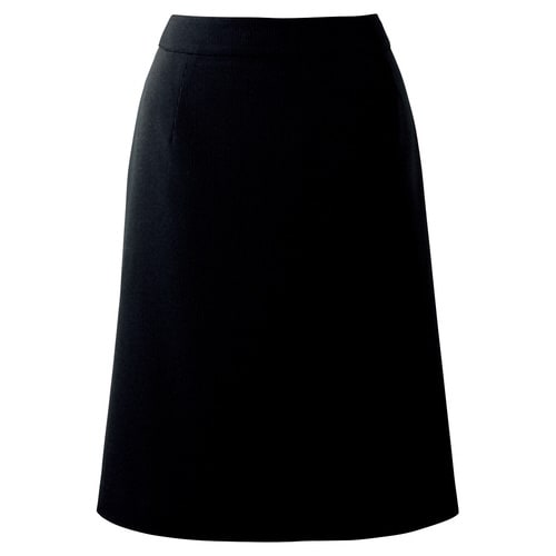 Aラインスカート ブラック 23