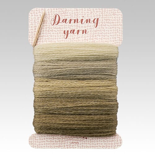 ダーニング糸ナチュラル ベージュ