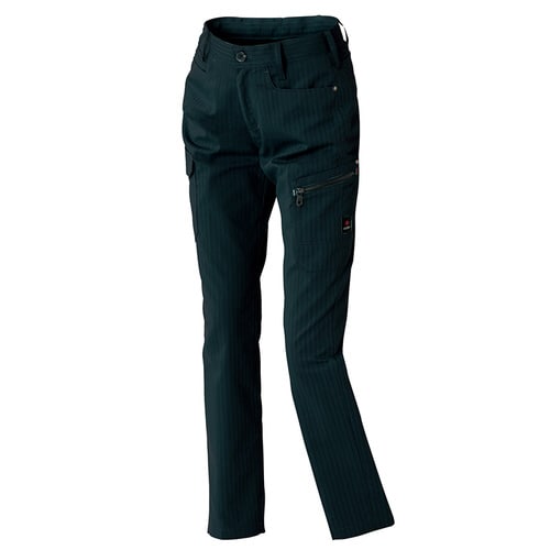 レディースカーゴパンツ カーキブラック L