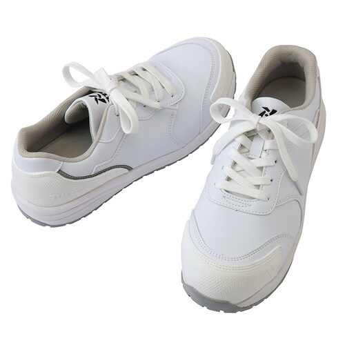 セーフティシューズ ホワイト 25.5